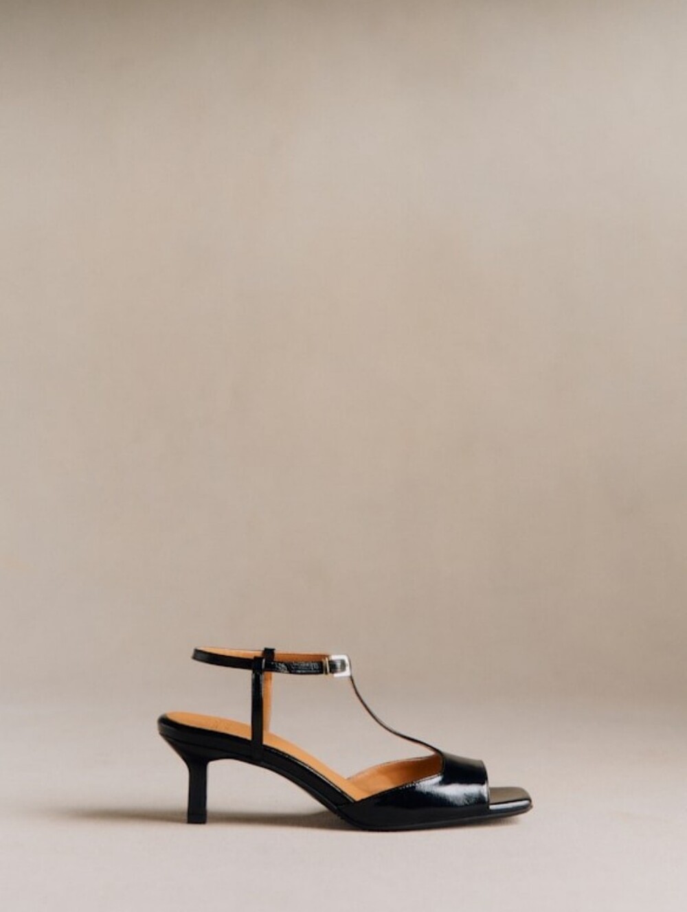 Sezane Selena Sandals in Vintage Black size 37 - Picture 4 of 13